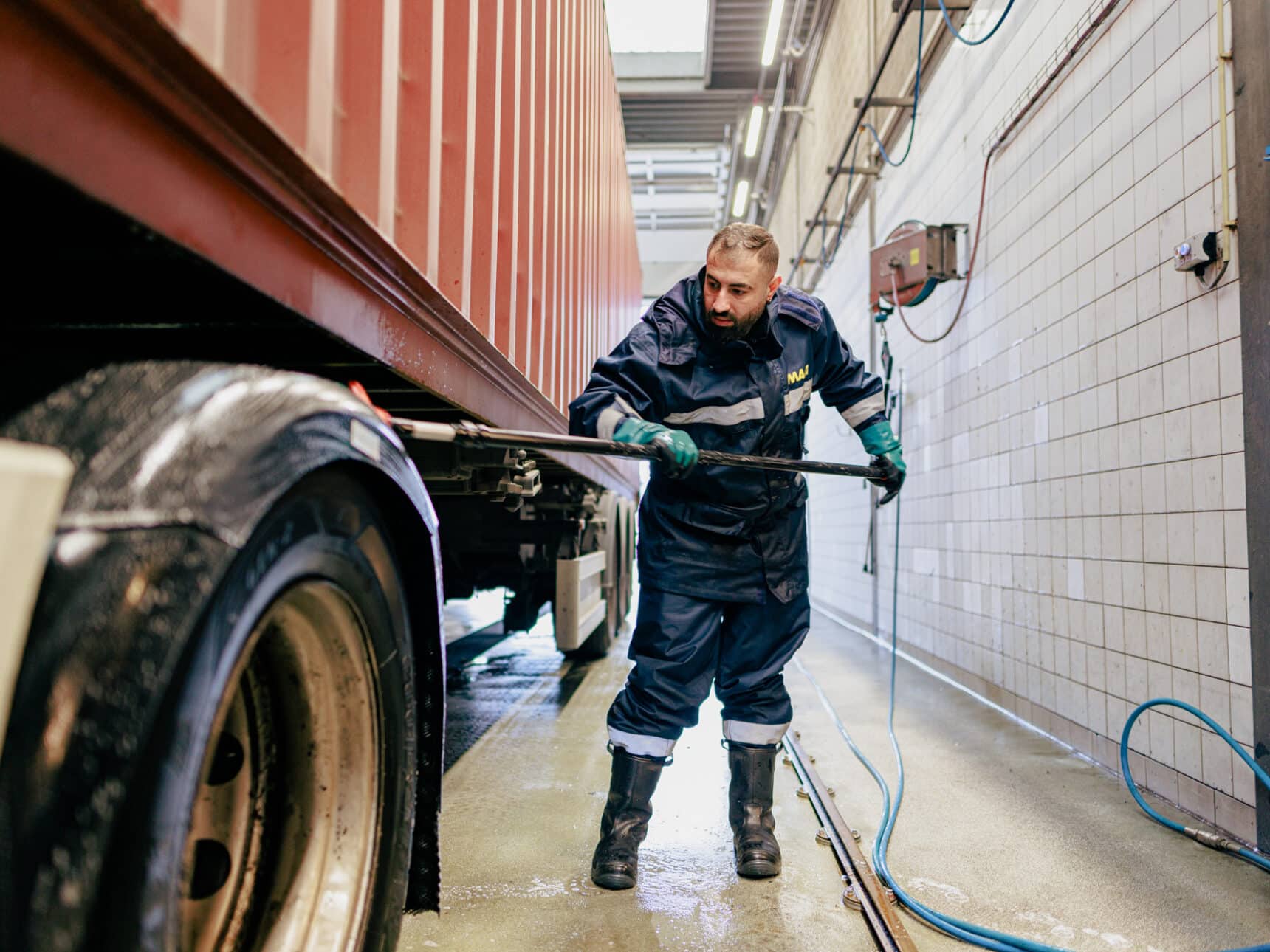 Medewerker Truckwash